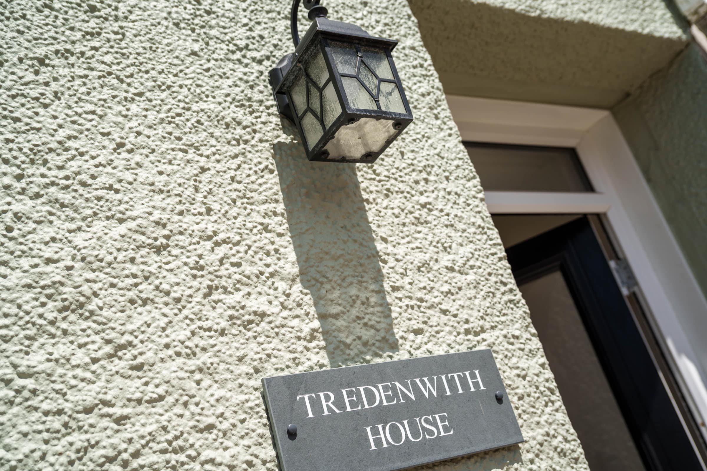 Tredenwith House and its neighbours on a street in St Just